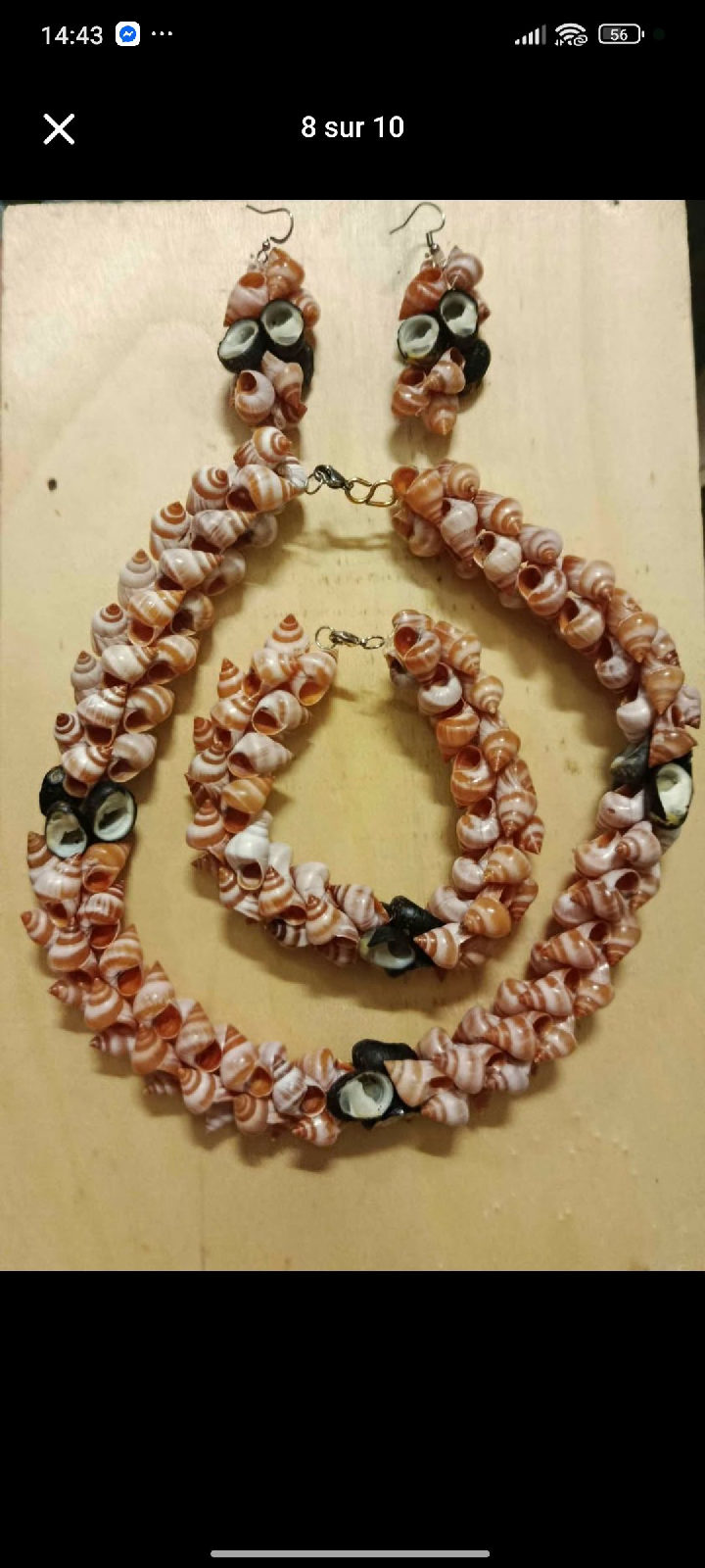 Parure de coquillages 🐚 photo 2