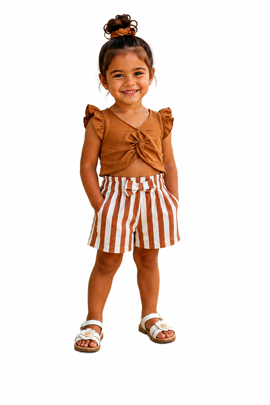 Ensemble et Robe petite fille 4 ans photo 1