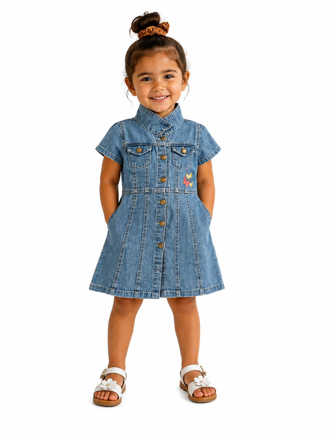 Ensemble et Robe petite fille 4 ans photo 4