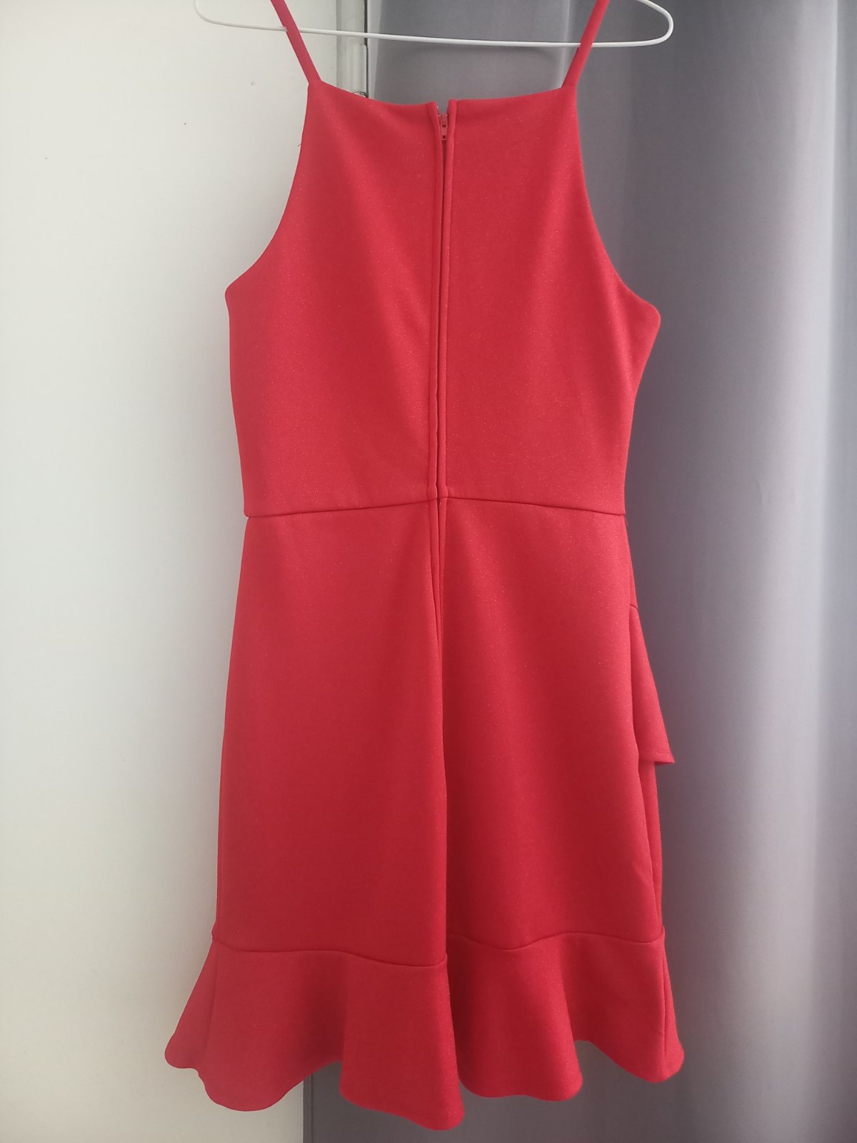 Robe de soirée à paillette rouge photo 2
