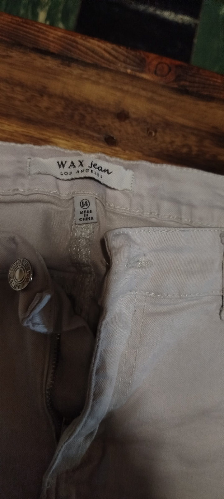 Pantalon Jean blanc photo 1