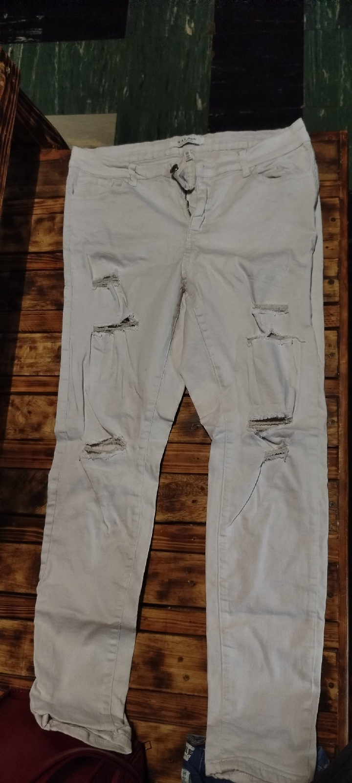 Pantalon Jean blanc photo 2