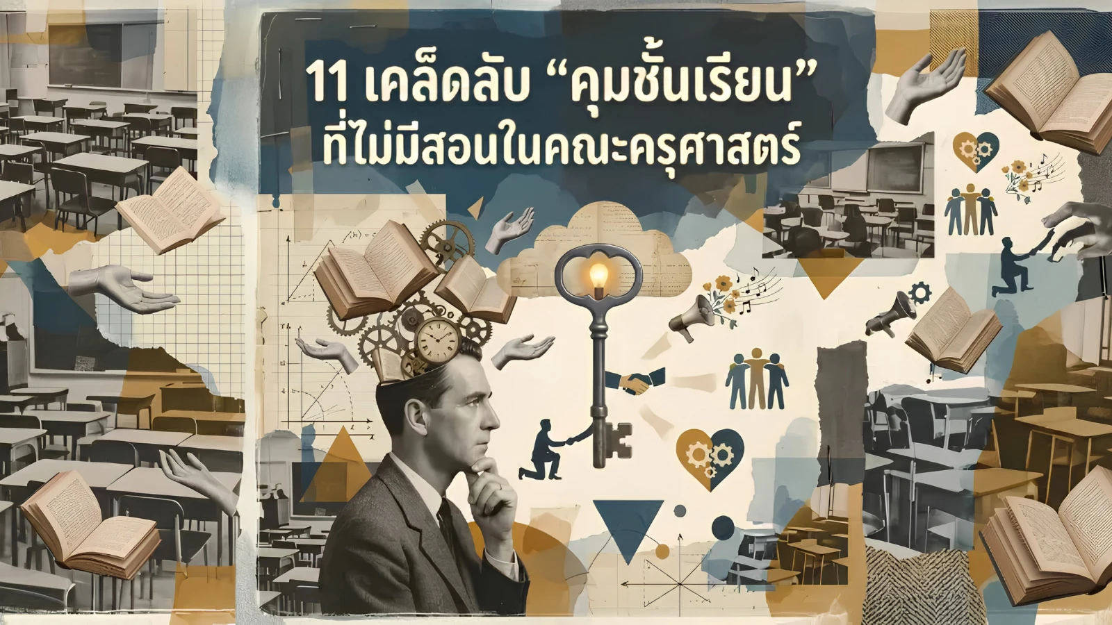 11 เคล็ดลับ "คุมชั้นเรียน" ที่ไม่มีสอนในคณะครุศาสตร์