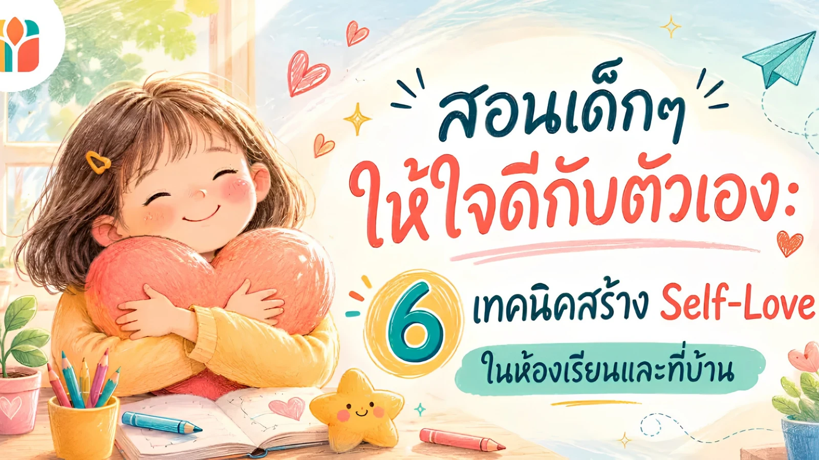 สอนเด็กๆ ให้ใจดีกับตัวเอง: 6 เทคนิคสร้าง Self-Love ในห้องเรียนและที่บ้าน