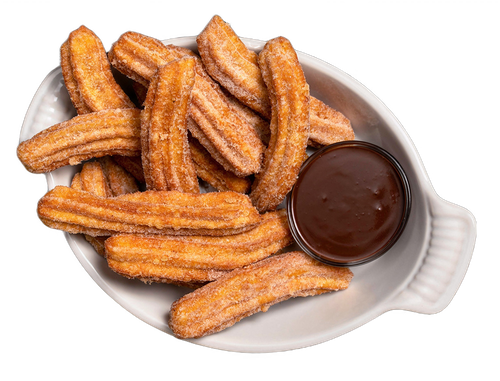 Çikolata Soslu, Dışı Çıtır İçi Hafif Churros