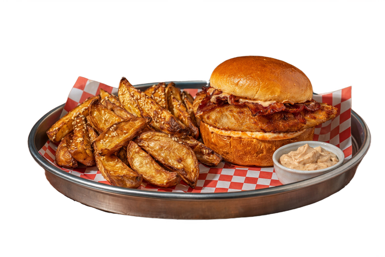 Bal-Tereyağlı Çıtır Tavuklu Burger