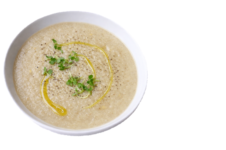 Kremalı ve Patatesli Karnabahar Çorbası