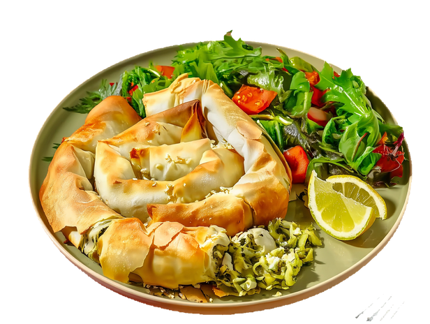 Peynirli, Kabaklı ve Dereotlu Börek