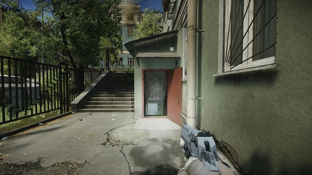 Doorway to the transit to Streets