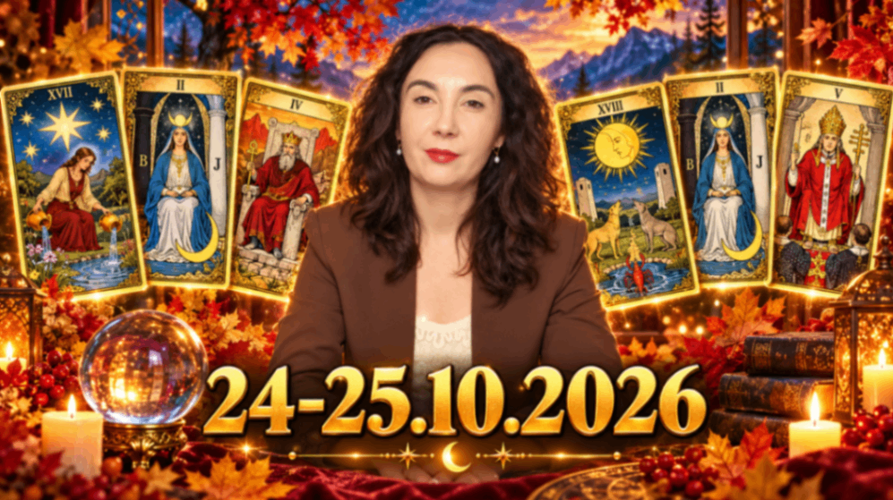 🔮 WEEKEND 24-25 OCTOMBRIE ✨ MERCUR RETROGRAD — TRECUTUL LOVEȘTE CU PUTERE! ⚡ TAROT HOROSCOP ZILNIC ♈♉♊♋♌♍♎♏♐♑♒♓