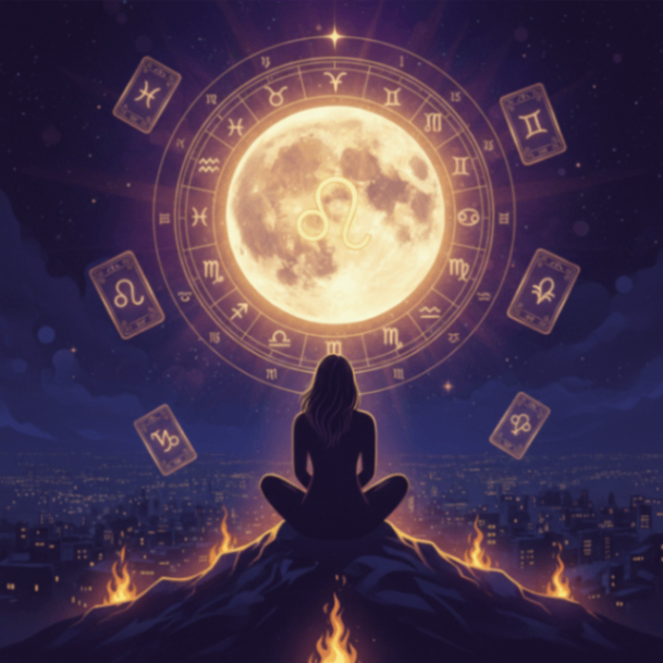 DAILY TAROT HOROSCOPE – MONDAY, DECEMBER 8 Revolt and ecstasy: a fiery day under the Moon in Leo