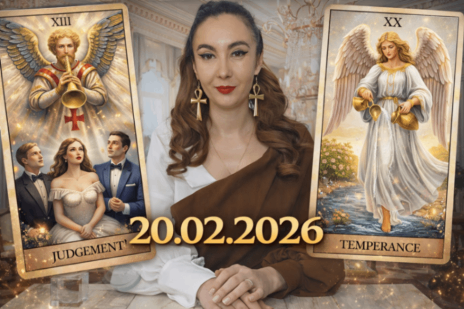 VINERI 🔮 20 FEBRUARIE 💫CONJUNCȚIA SATURN-NEPTUN! - UN PAS CURAJOS SPRE VIITOR! 💫 TAROT HOROSCOP 