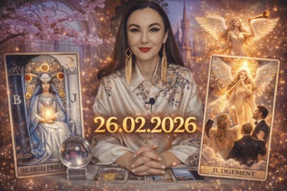 JOI 💫 26 FEBRUARIE 🔮 MERCUR RETROGRAD ȘI TRECUTUL SALVATOR! 👀 TAROT HOROSCOP ZILNIC PE ZODII 