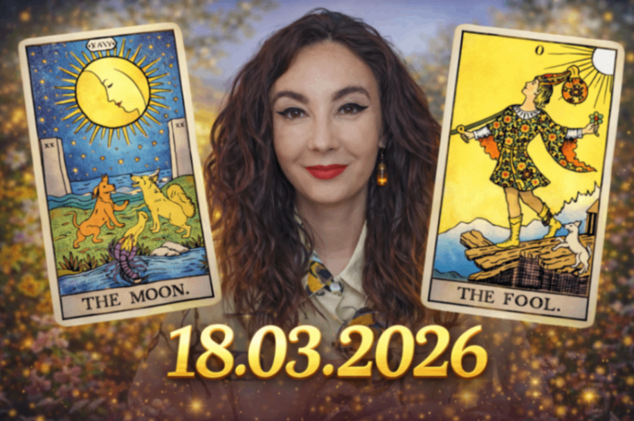 MIERCURI 🔮 18 MARTIE 🫣 LUNA NOUA ȘI FEMEILE RĂZBOINICE! 👀 TAROT HOROSCOP ZILNIC PE ZODII 