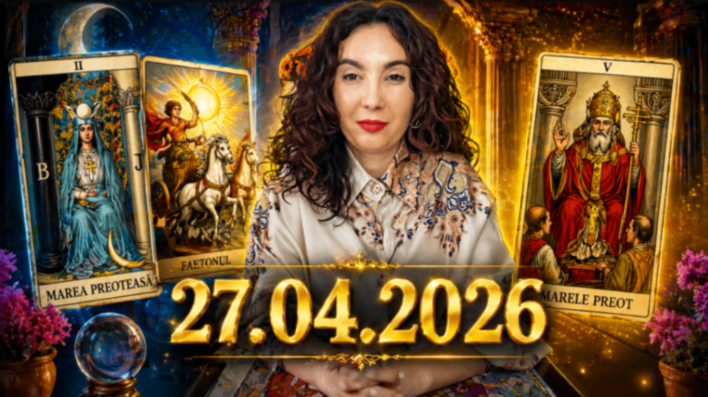 Luni, 27 aprilie – O zi norocoasă! Tarot horoscop zilnic pe zodii