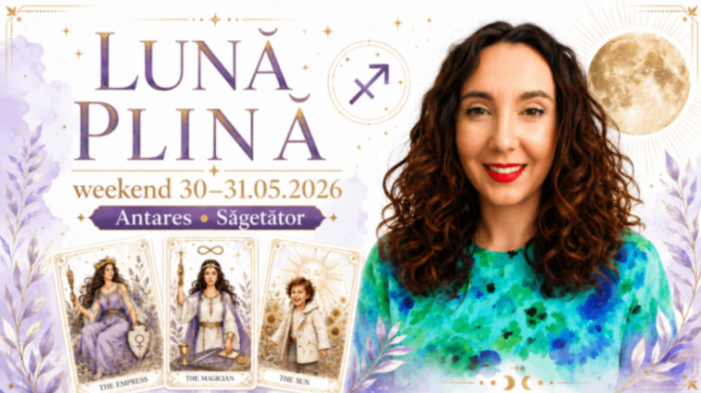 🌕 WEEKEND 30–31 MAI: LUNĂ PLINĂ ÎN SĂGETĂTOR ♐ ANTARES APRINDE DESTINUL 🔥