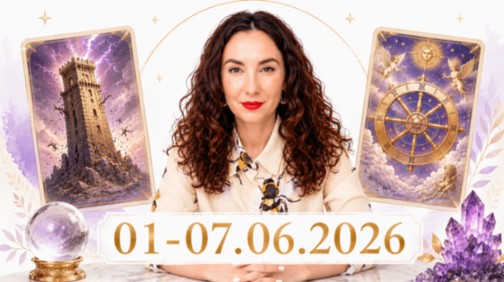 ⚡ 1-7 IUNIE - NIMIC NU RĂMÂNE CUM A FOST 💥 TAROT HOROSCOP 🔮