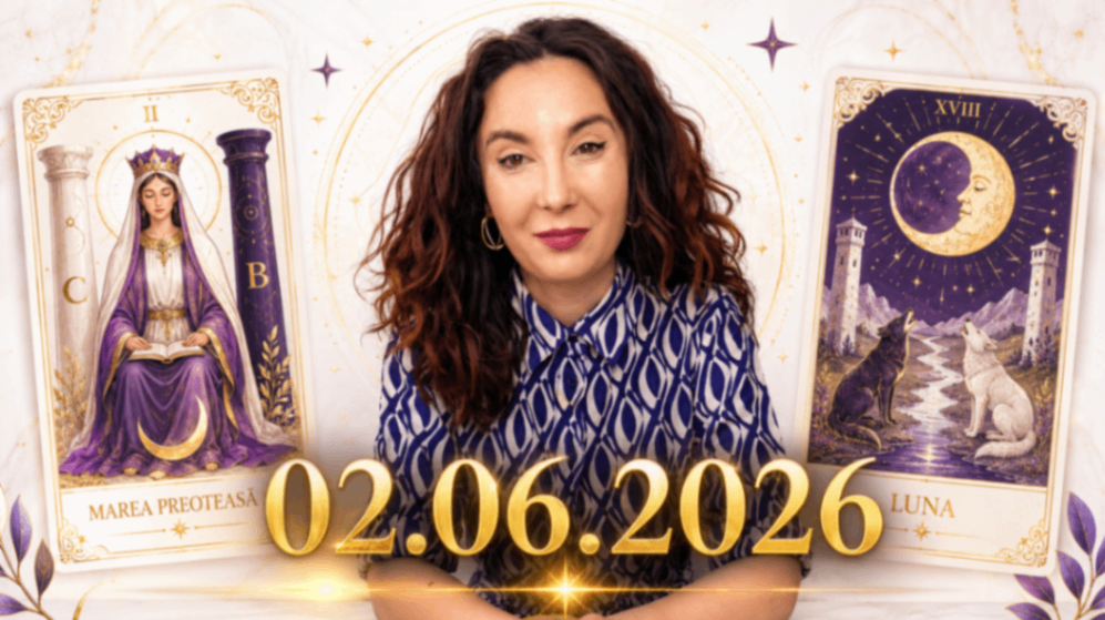 MARTI 🔮 2 IUNIE 👀 TĂCERE ȘI ILUZIE! 🫣 ÎNCET, DAR SIGUR! ☀️ TAROT HOROSCOP 