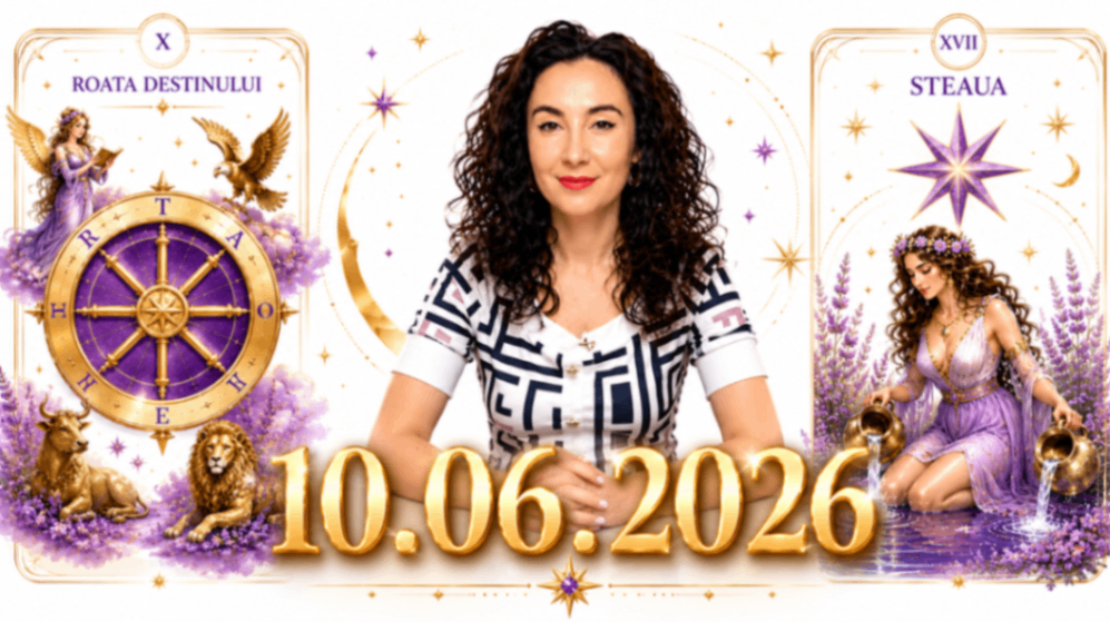 MIERCURI☀️ 10 IUNIE 👀 O SCLIPIRE DE DESTIN! 🔮 TAROT HOROSCOP ZILNIC PE ZODII