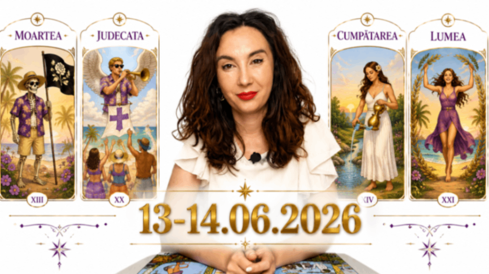 WEEKEND 🔮 13-14 IUNIE 👀 IN AJUN DE LUNĂ NOUĂ! ☀️ TAROT HOROSCOP ZILNIC PE ZODII