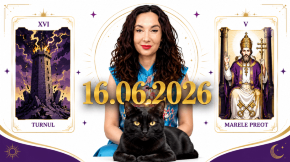 MARTI 🔮 16 IUNIE 💫 O ALTFEL DE IUBIRE! ❤️ SURPRIZE - SURPRIZE 👀 TAROT HOROSCOP