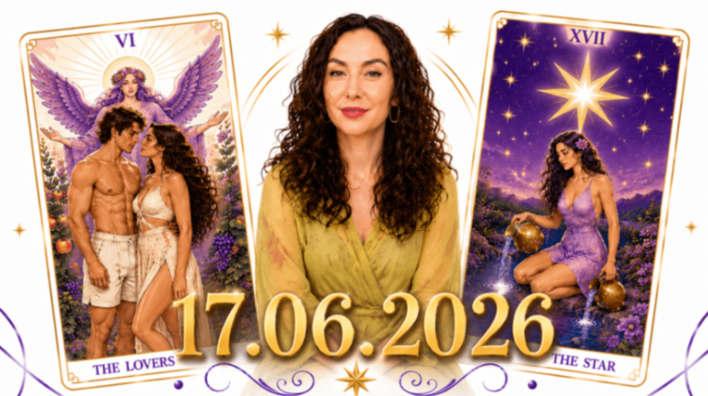 MIERCURI 🔮 17 IUNIE 💫 O STEA NOROCOASĂ ȘI UN ADEVĂR! ❤️ TAROT HOROSCOP ZILNIC 