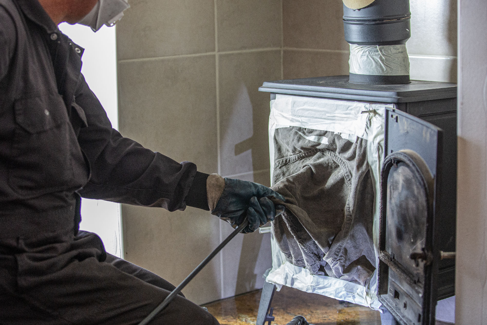 Chimney cleaning