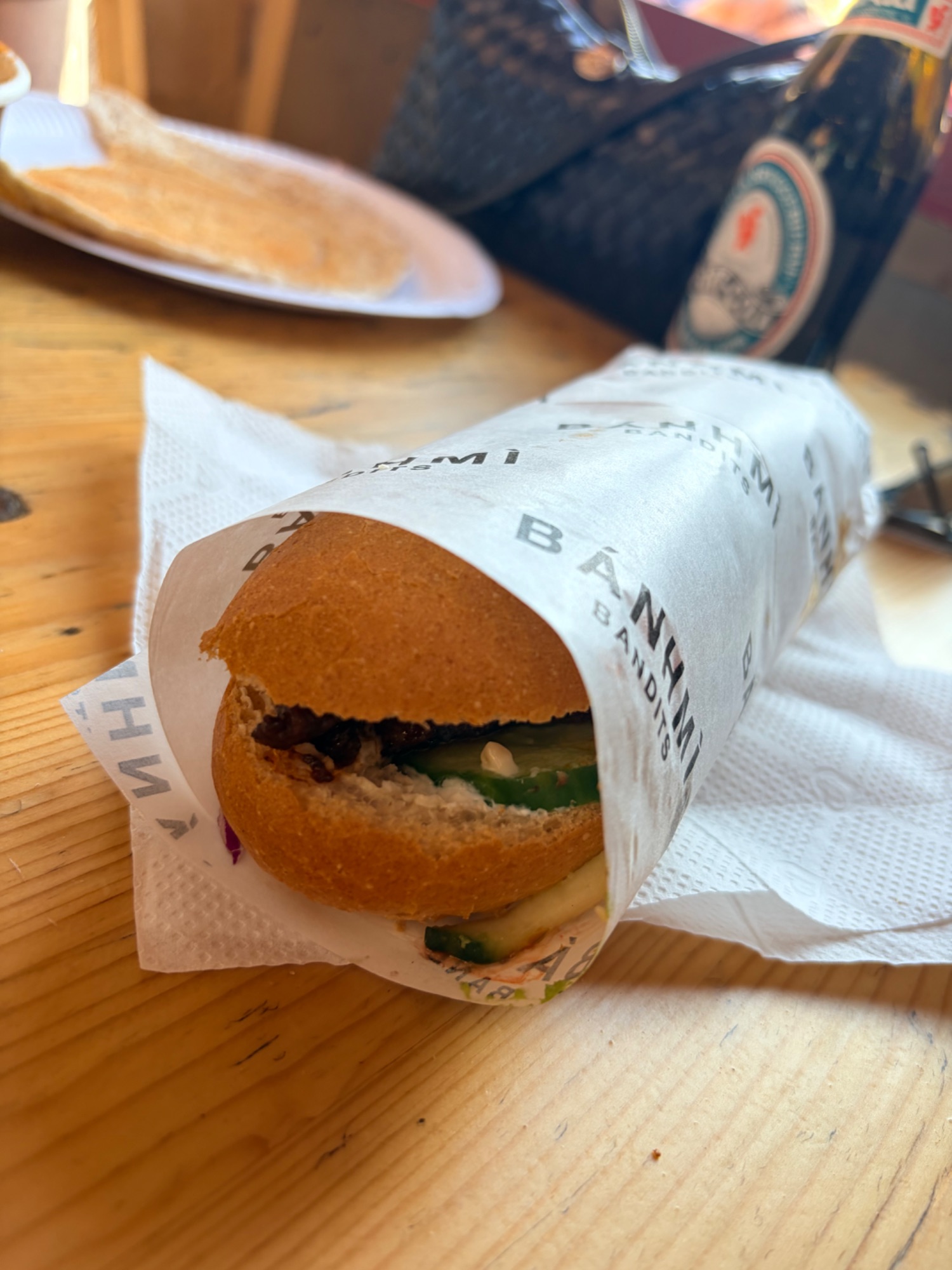 Bánh Mì M/BBQ Gris hos Bánhmi Bandits