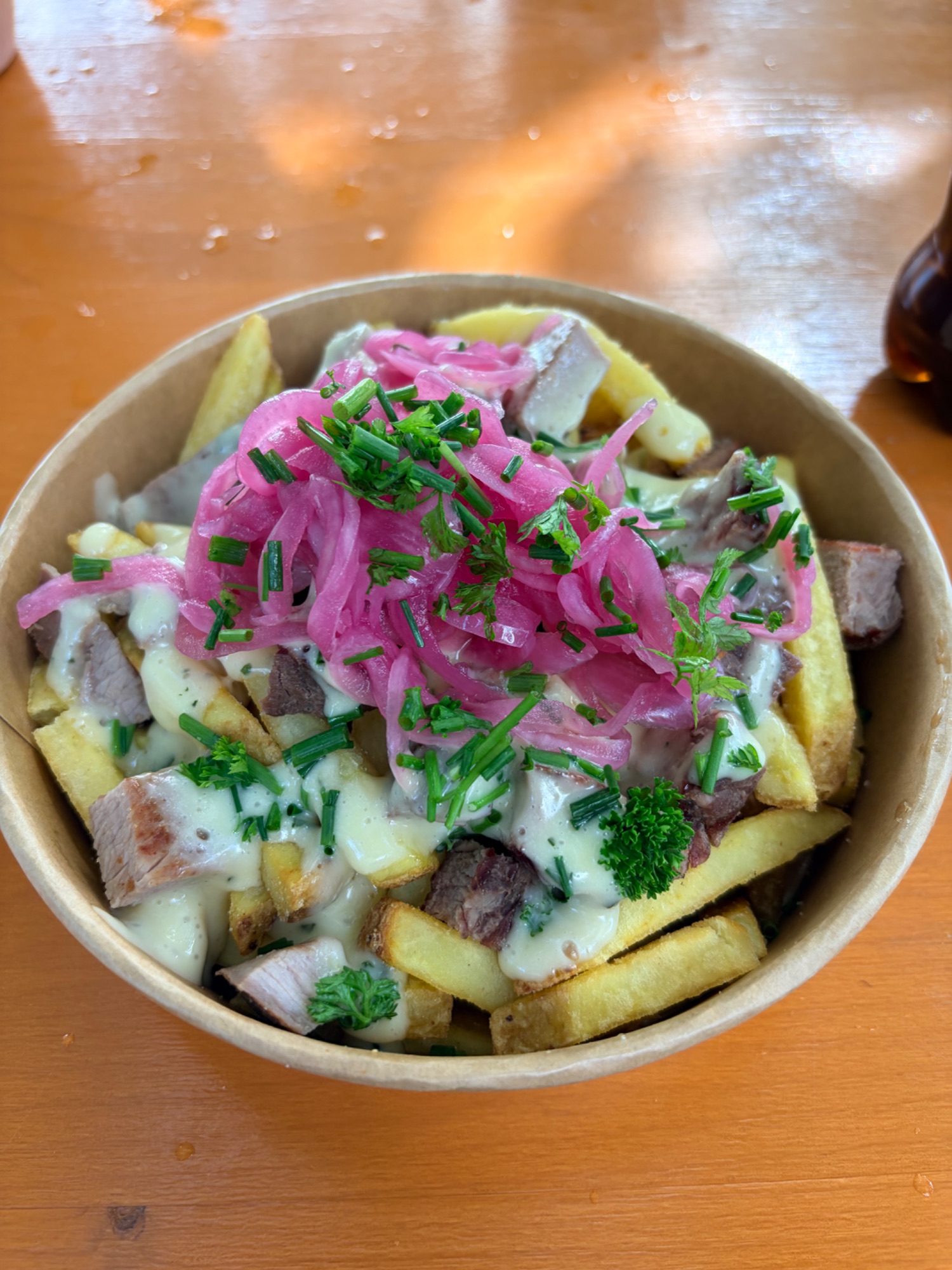 Steak & Bearnaise Loaded fries hos Friends & Fries