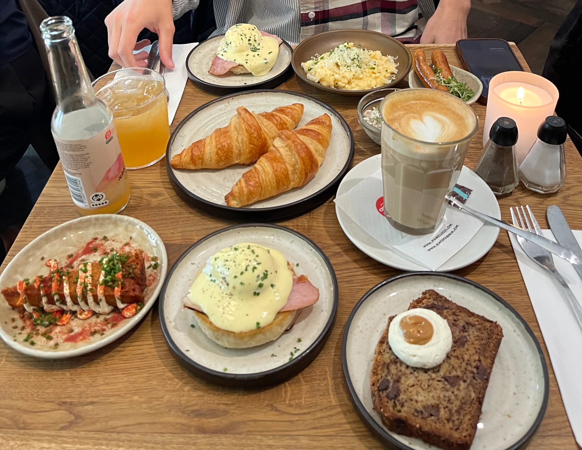 Brunch hos Café Sidewalk