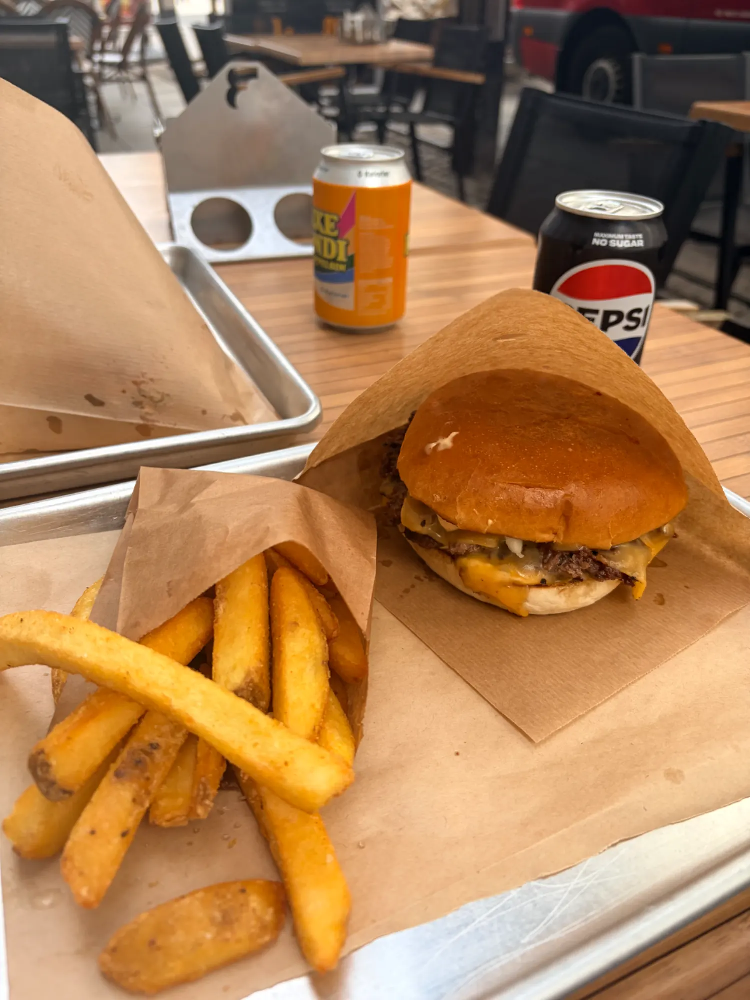 Studenterburger hos Aarhus Smash Burger