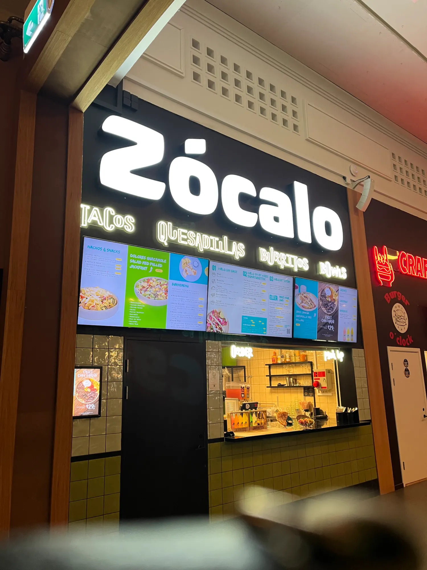 Dolores guacamole hos Banken FoodHall