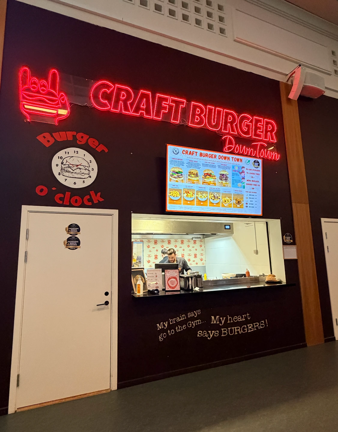 Loaded short rib fries hos Craft Burger