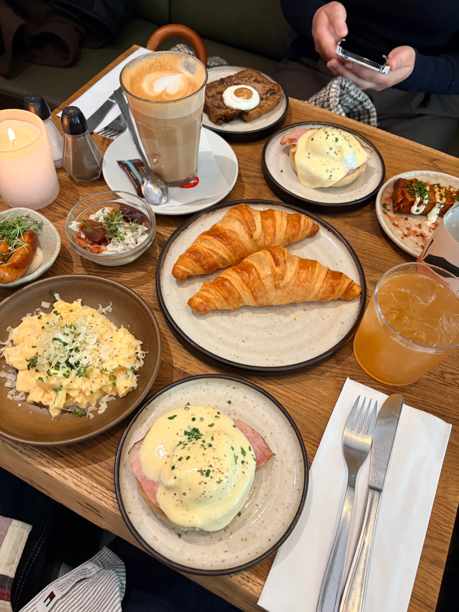 Brunch hos Café Sidewalk