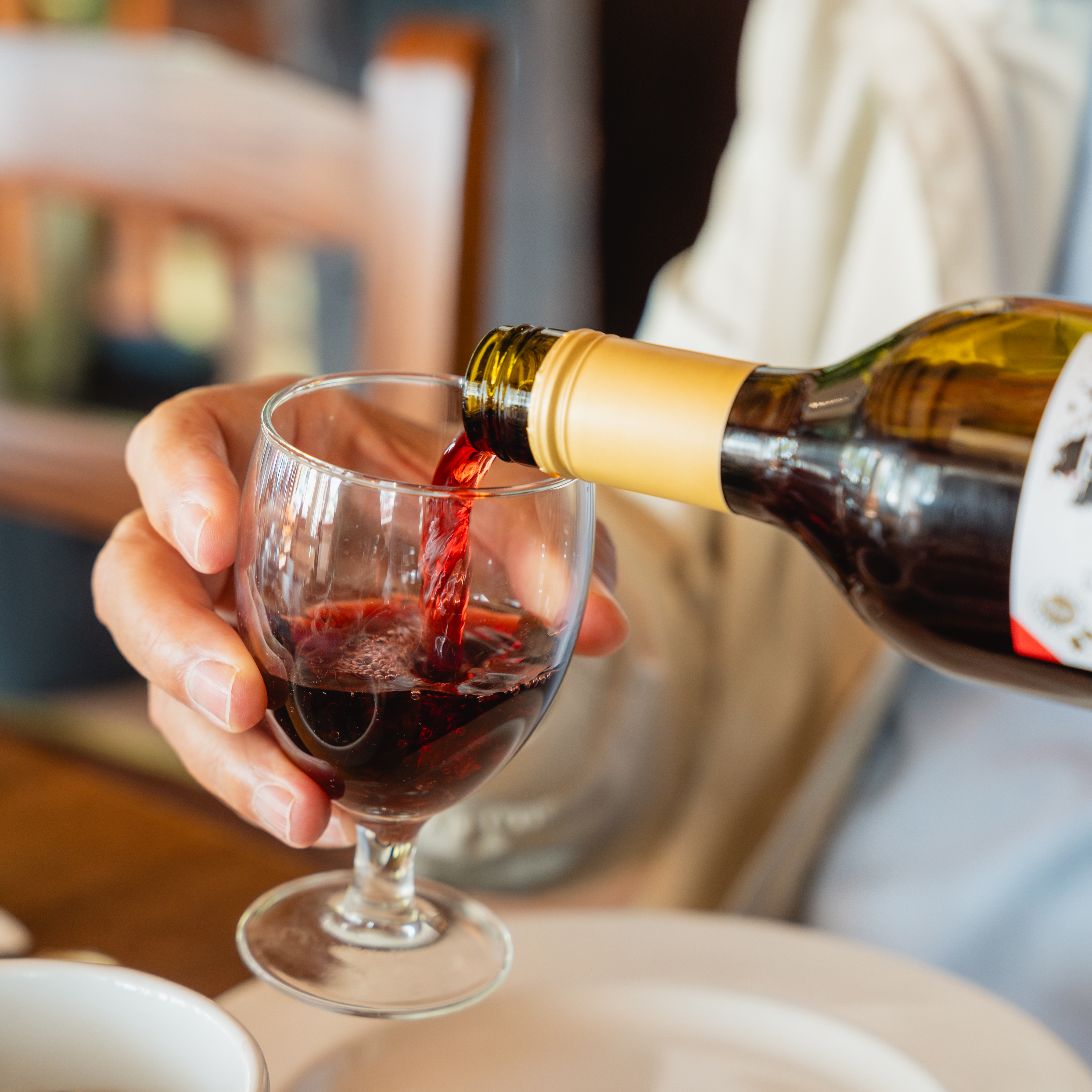 Local guide showing a product