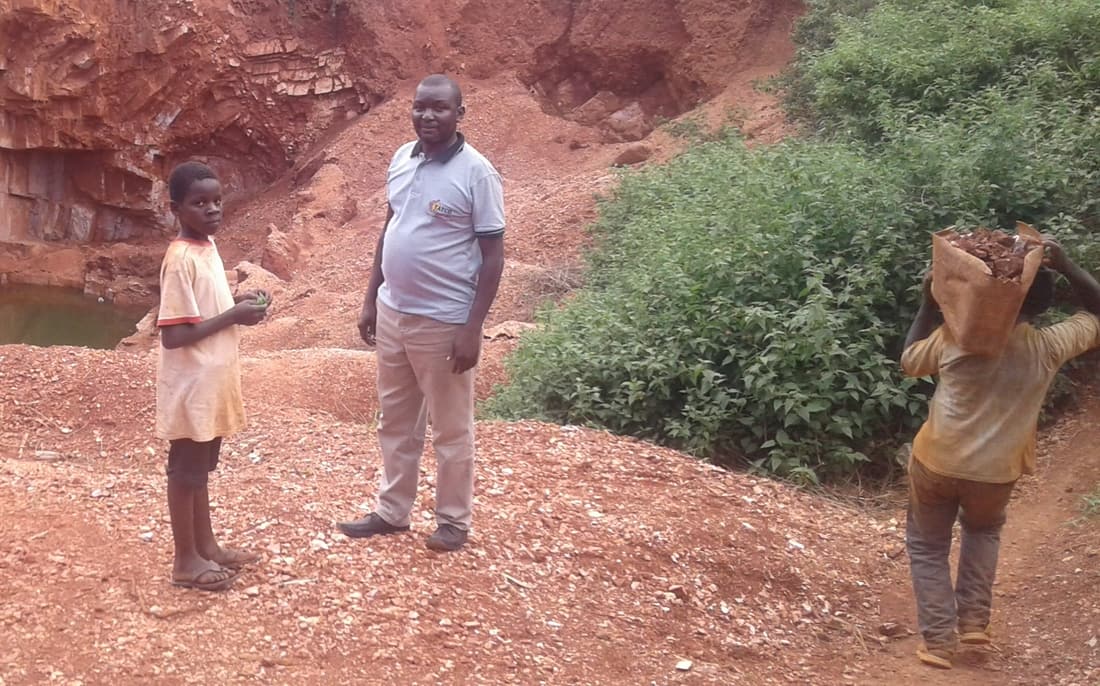 helping children get out of stone quarries and back to schoo
