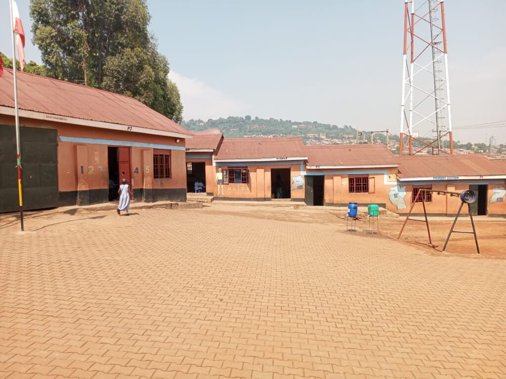 New Classroom Blocks and Play Ground Levelled