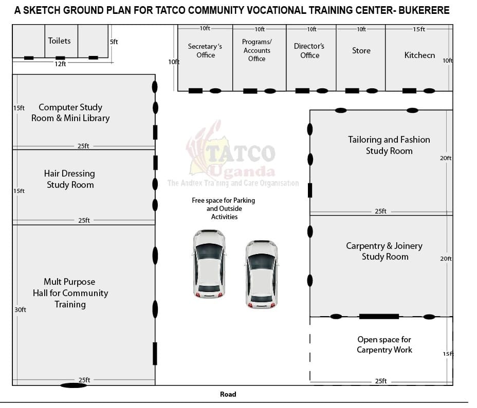 setting up tatco community vocational training center bukere
