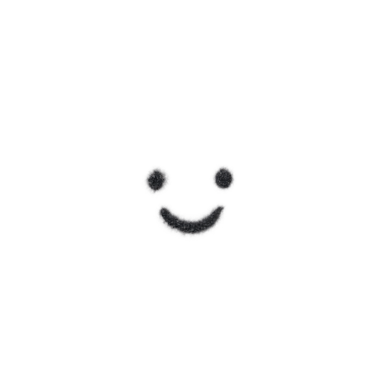 Tattoo-only artwork for Tiny smiley pinky face
