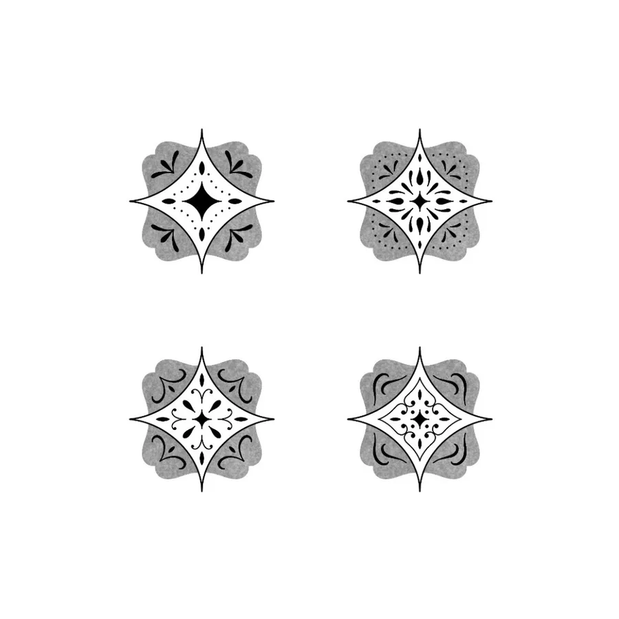 Mizukiが描いた小さな模様のフラッシュ