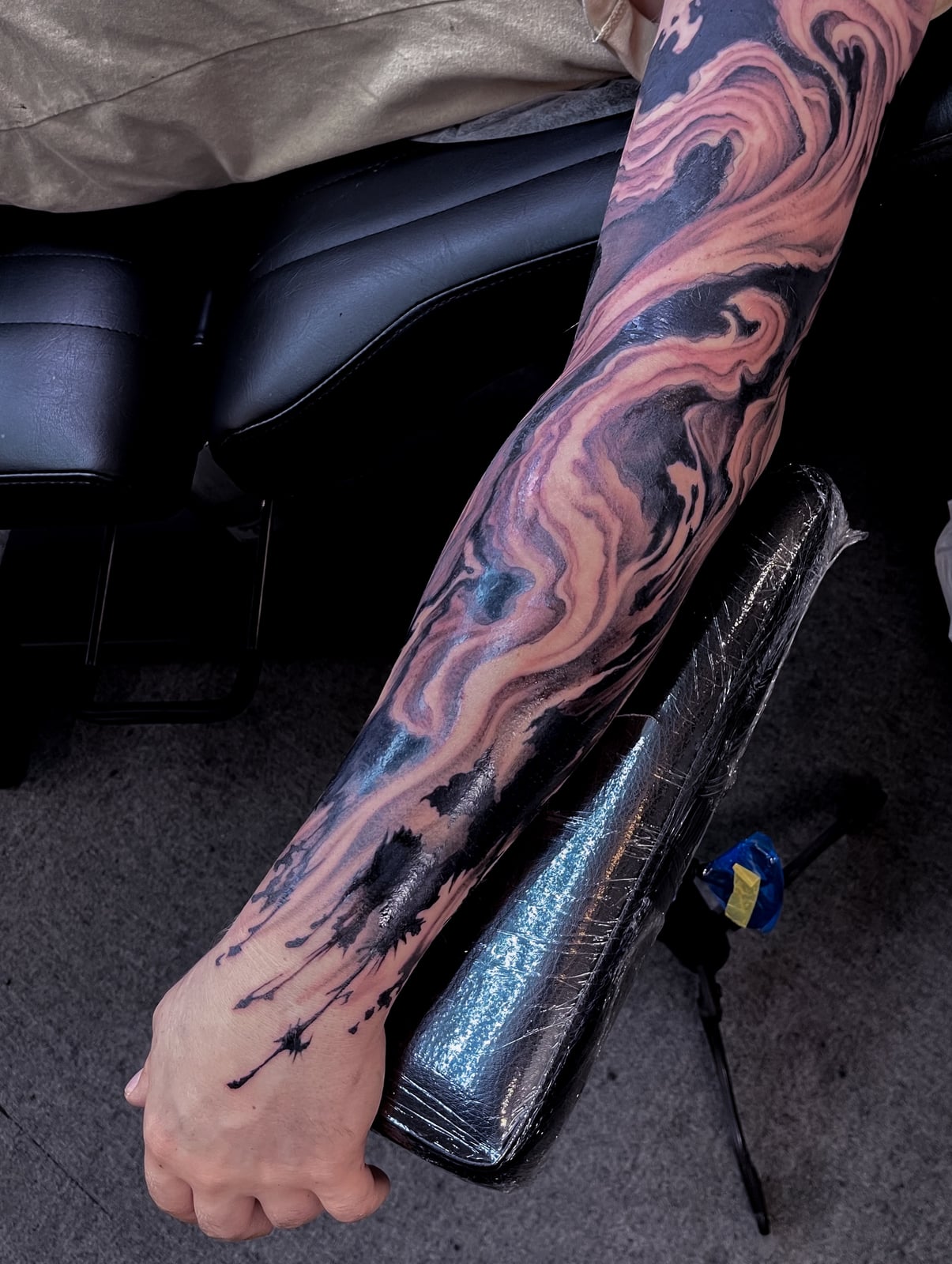 RYUBUN TATTOOERのカラーのパターンのタトゥー