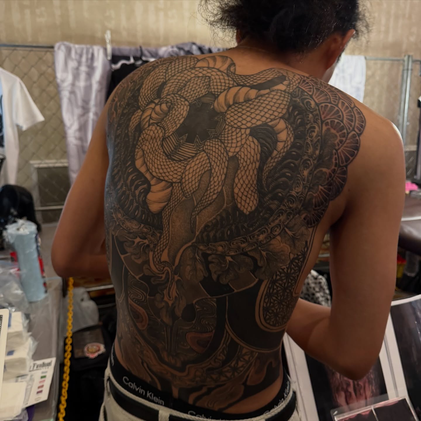 タトゥー作品