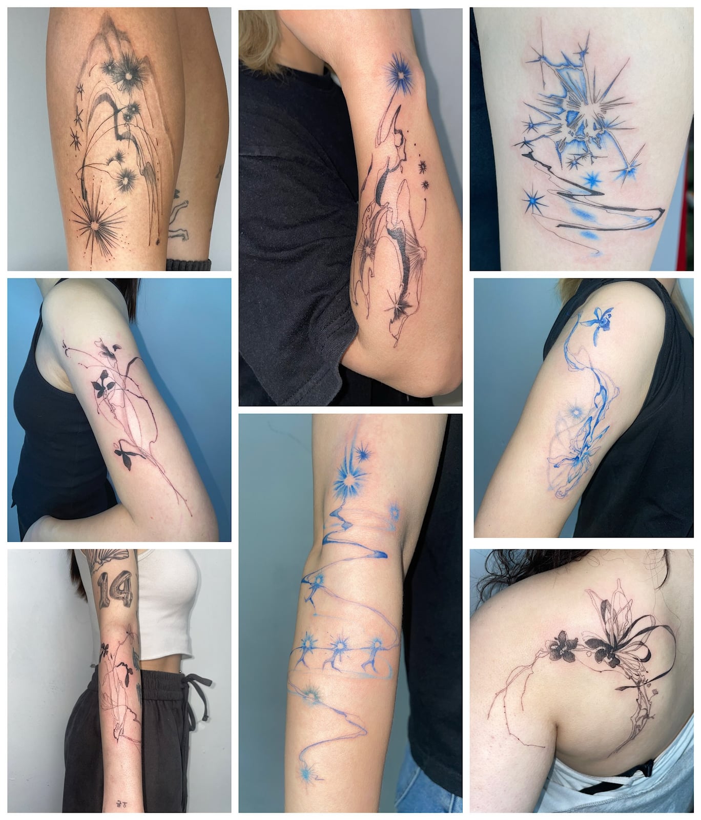 タトゥー作品