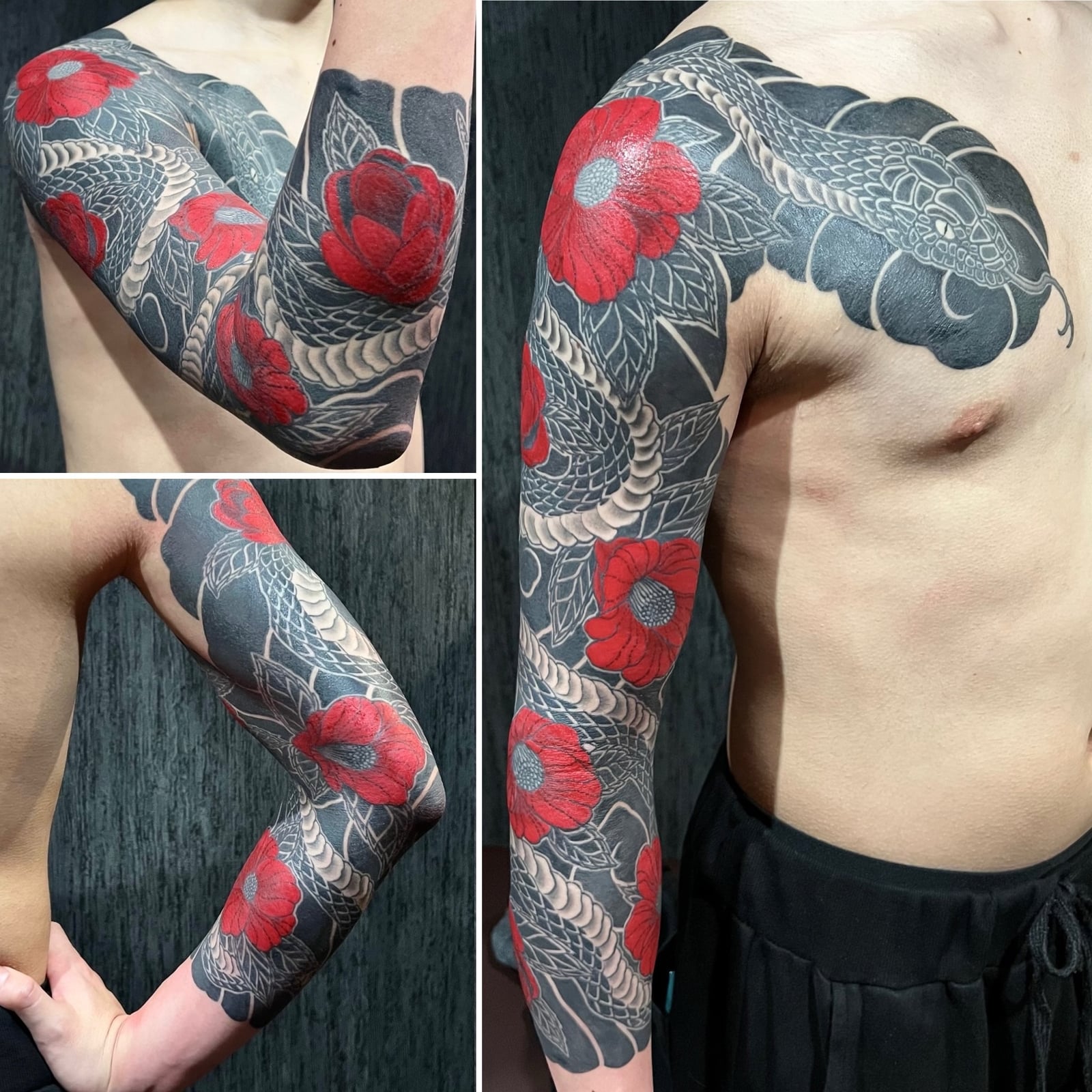タトゥー作品