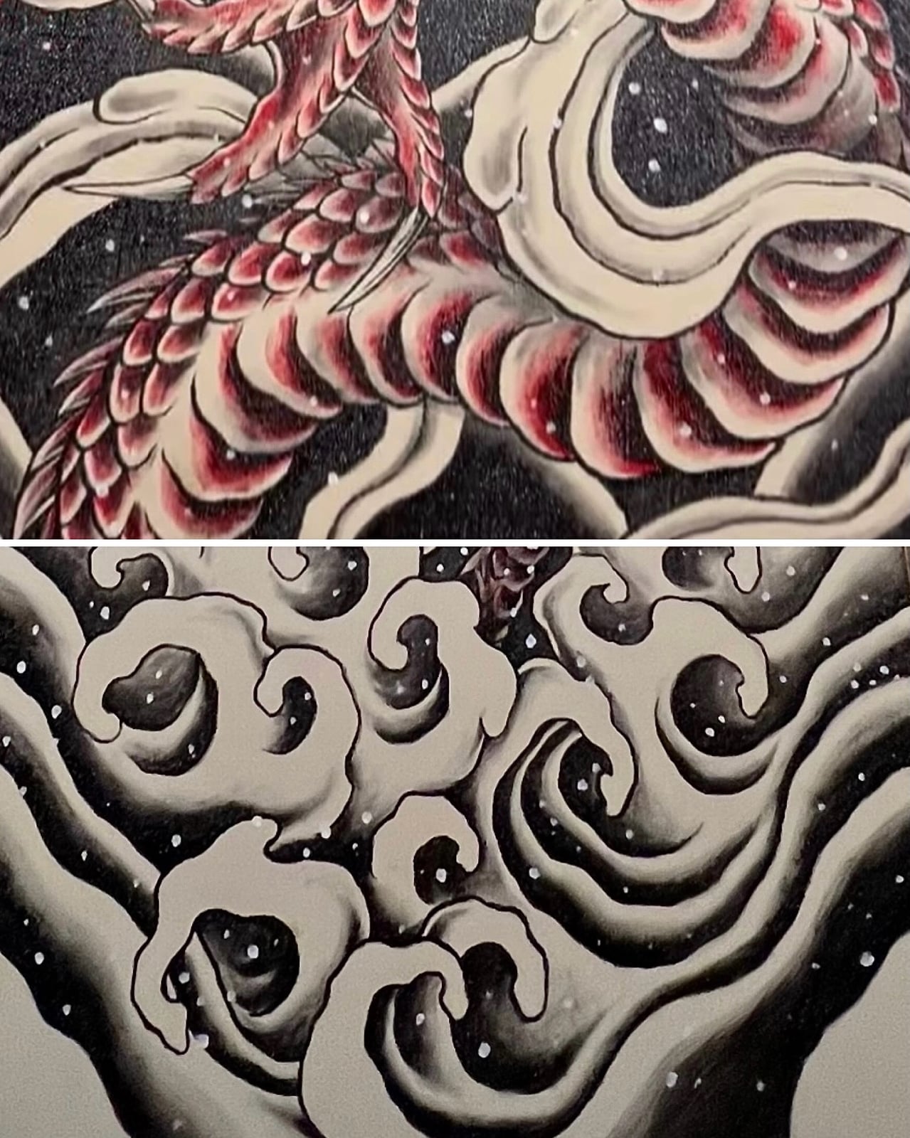タトゥー作品