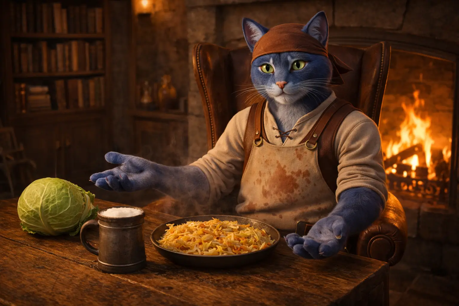 Підсумок біля кухонного вогню