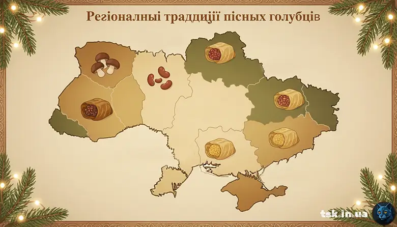Українські регіональні традиції голубців