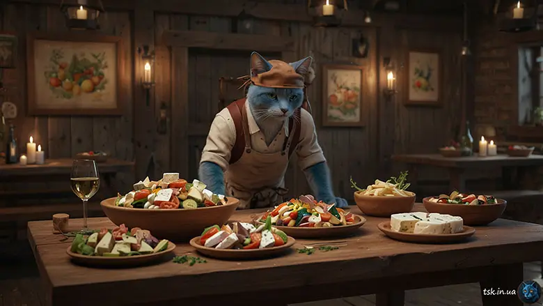 Салати з сиром