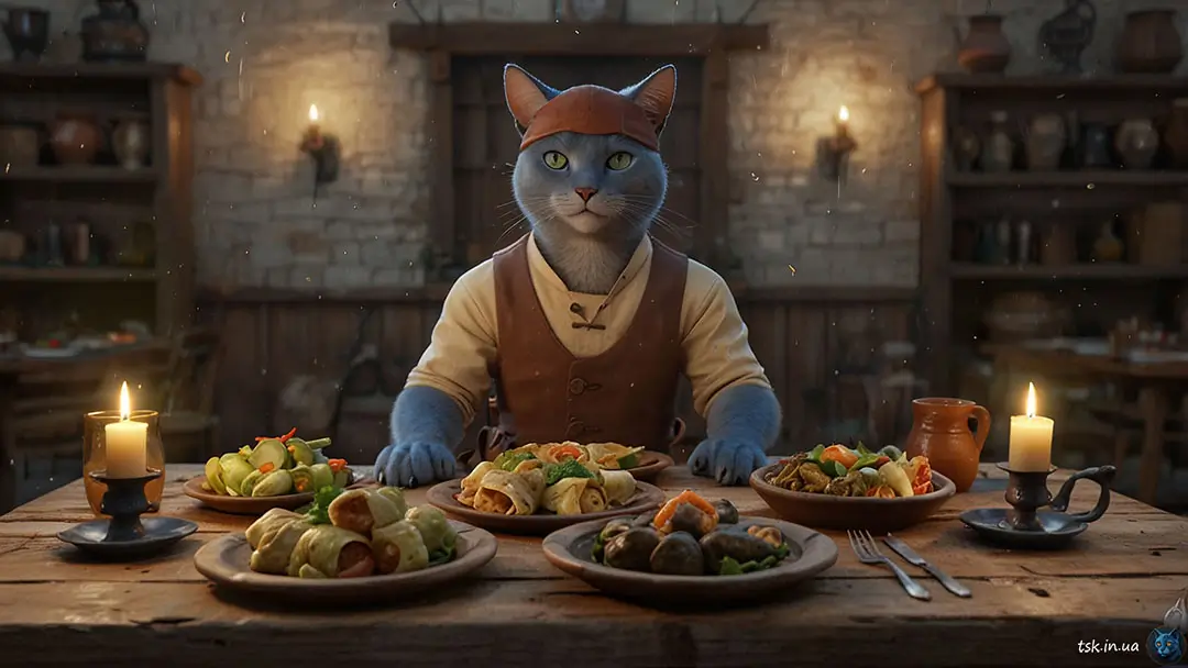 Страви в листі та оболонці