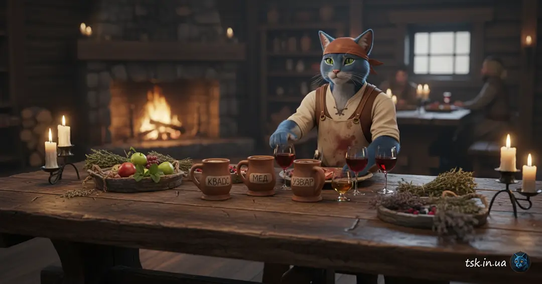 Напої – старовинні та сучасні рецепти 